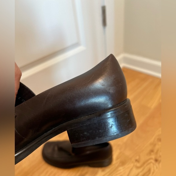 Franco Sarto Women’s Bocca Brown Leather Loafers Size 8 - Picture 8 of 10